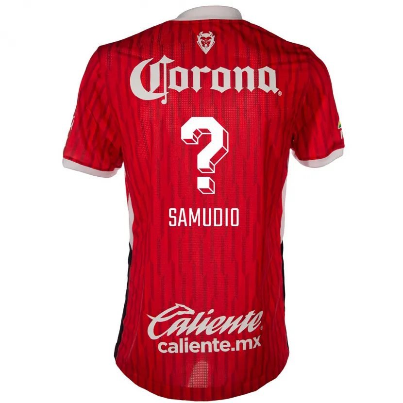 Danxen Damen Braian Samudio #0 Rot-Weiss Heimtrikot Trikot 2024/25 T-Shirt Österreich