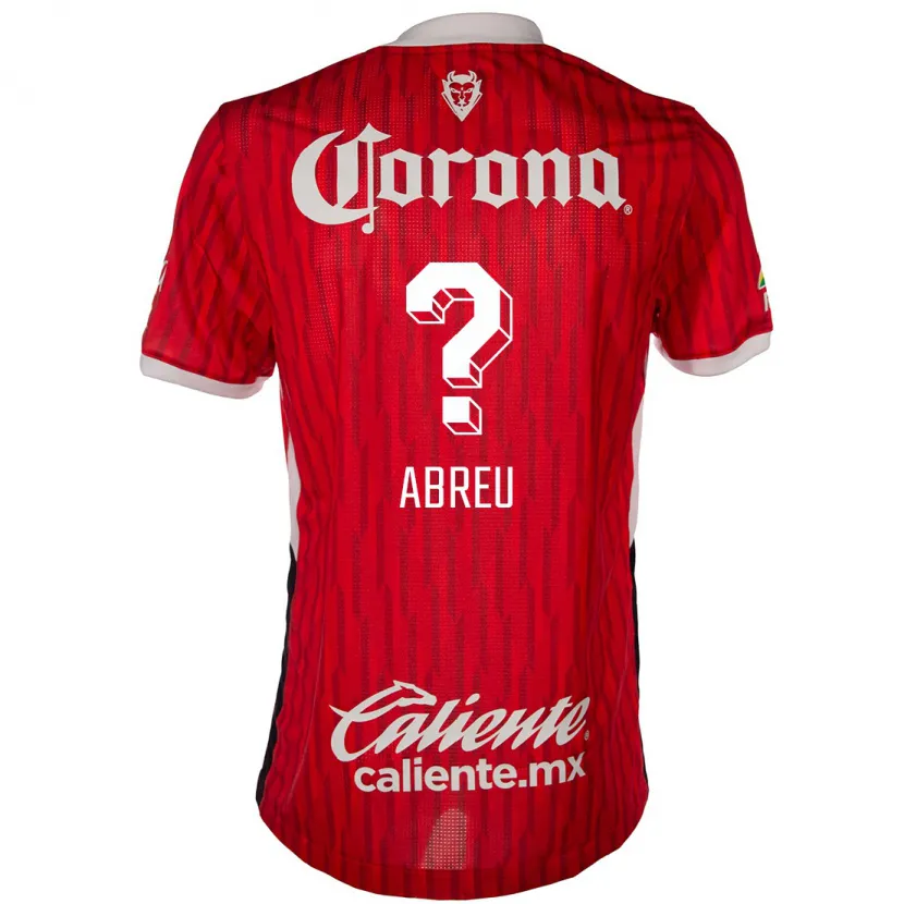 Danxen Damen Diego Abreu #0 Rot-Weiss Heimtrikot Trikot 2024/25 T-Shirt Österreich