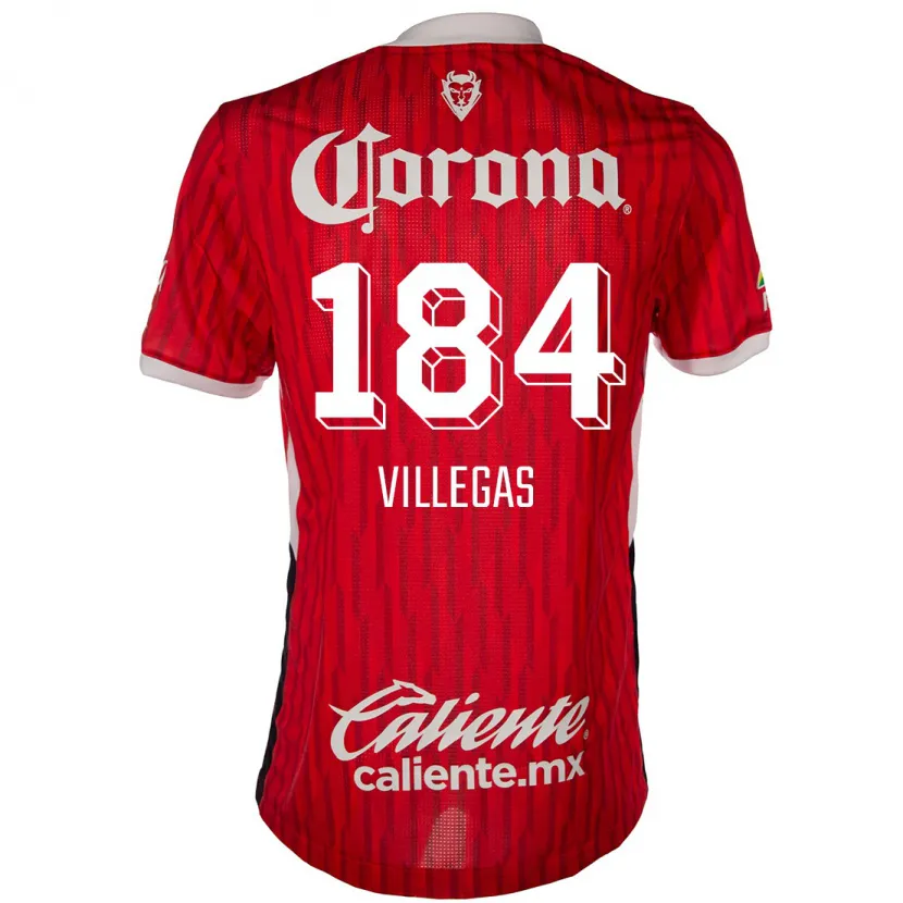 Danxen Damen Abraham Villegas #184 Rot-Weiss Heimtrikot Trikot 2024/25 T-Shirt Österreich
