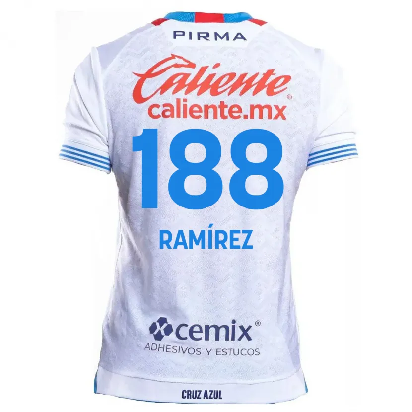 Danxen Damen Diego Ramírez #188 Weiß Blau Auswärtstrikot Trikot 2024/25 T-Shirt Österreich