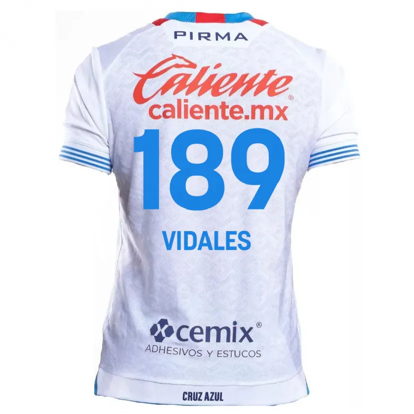 Danxen Damen Álvaro Vidales #189 Weiß Blau Auswärtstrikot Trikot 2024/25 T-Shirt Österreich