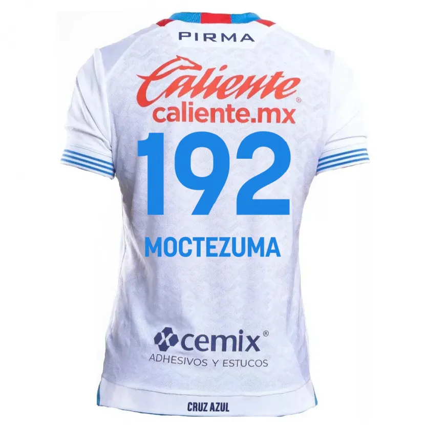 Danxen Damen Brayan Moctezuma #192 Weiß Blau Auswärtstrikot Trikot 2024/25 T-Shirt Österreich