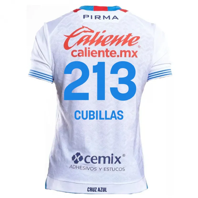 Danxen Damen Andre Cubillas #213 Weiß Blau Auswärtstrikot Trikot 2024/25 T-Shirt Österreich