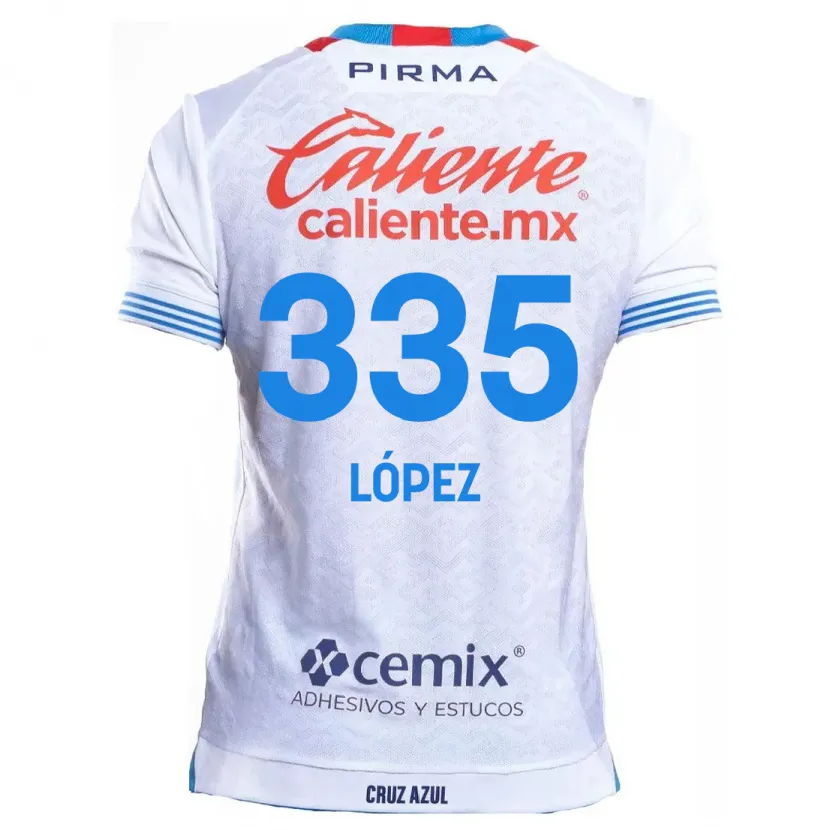 Danxen Damen Alfredo López #335 Weiß Blau Auswärtstrikot Trikot 2024/25 T-Shirt Österreich