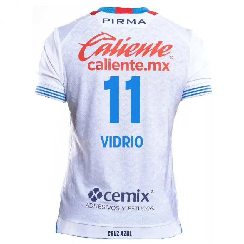 Danxen Damen Nailea Vidrio #11 Weiß Blau Auswärtstrikot Trikot 2024/25 T-Shirt Österreich