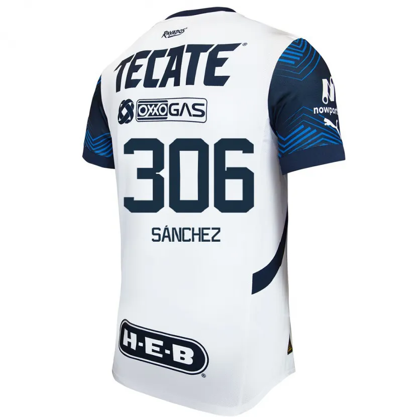 Danxen Damen Jorge Sánchez #306 Weiß Blau Auswärtstrikot Trikot 2024/25 T-Shirt Österreich
