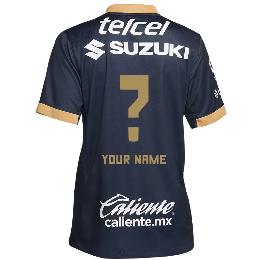 Danxen Damen Ihren Namen #0 Obsidian Gold Weiß Auswärtstrikot Trikot 2024/25 T-Shirt Österreich