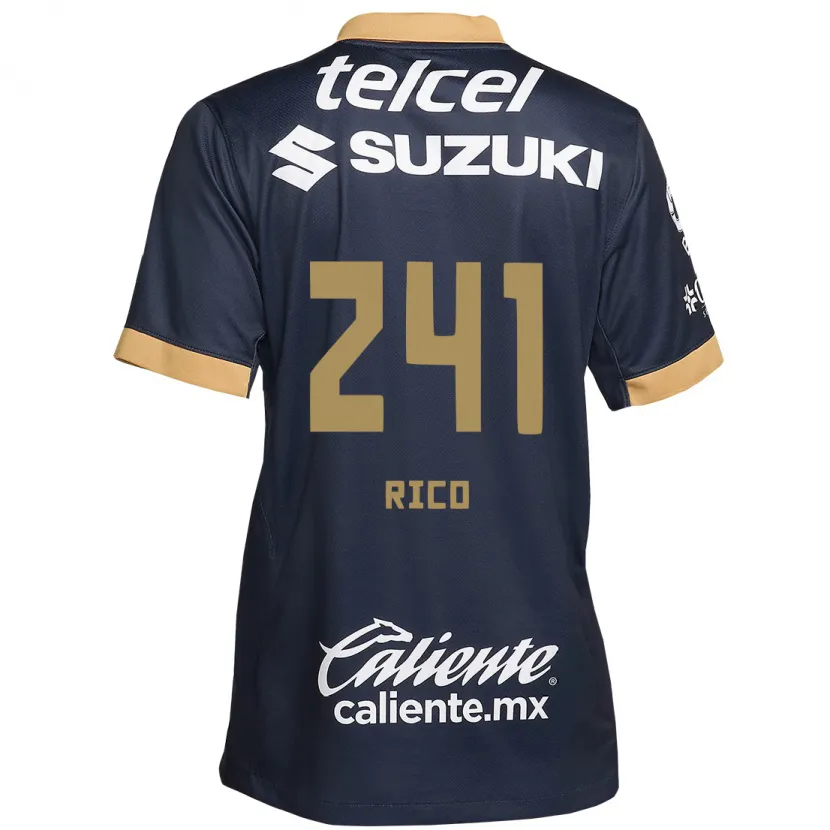 Danxen Damen Ángel Rico #241 Obsidian Gold Weiß Auswärtstrikot Trikot 2024/25 T-Shirt Österreich