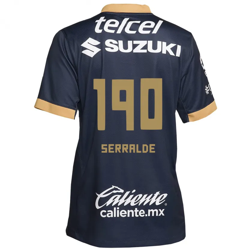 Danxen Damen Gerardo Serralde #190 Obsidian Gold Weiß Auswärtstrikot Trikot 2024/25 T-Shirt Österreich