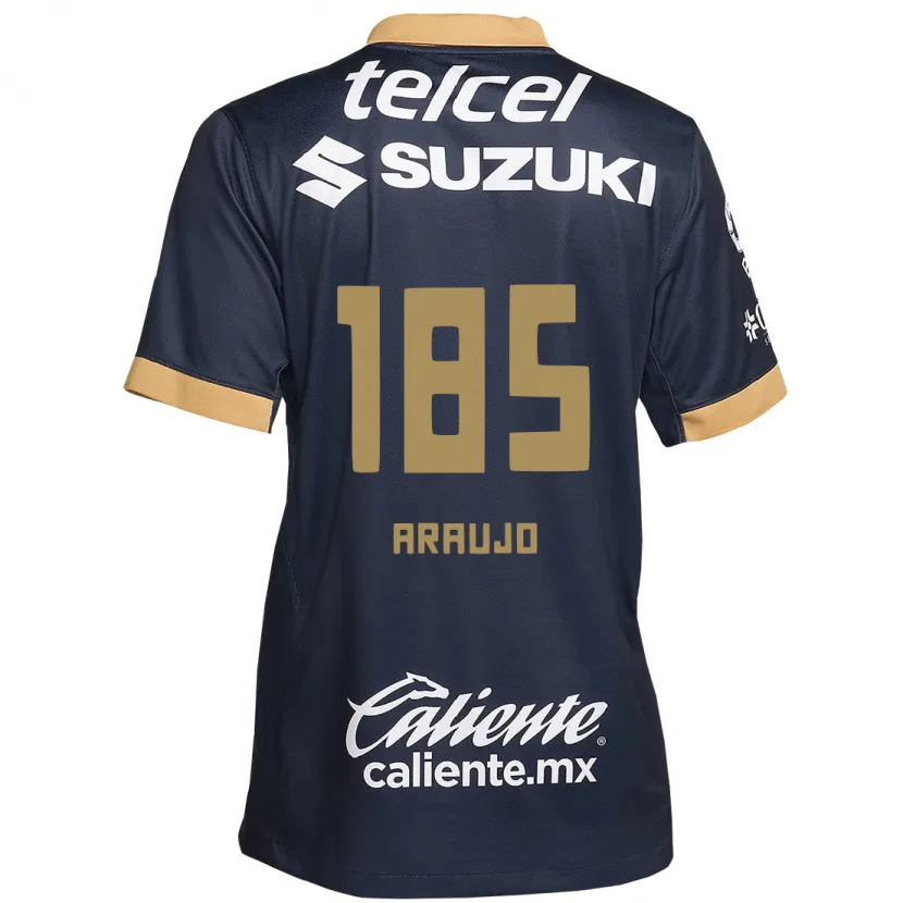 Danxen Damen Andrés Araujo #185 Obsidian Gold Weiß Auswärtstrikot Trikot 2024/25 T-Shirt Österreich