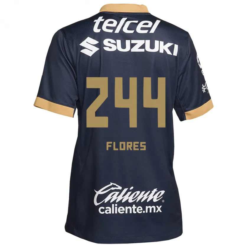 Danxen Damen Jonathan Flores #244 Obsidian Gold Weiß Auswärtstrikot Trikot 2024/25 T-Shirt Österreich