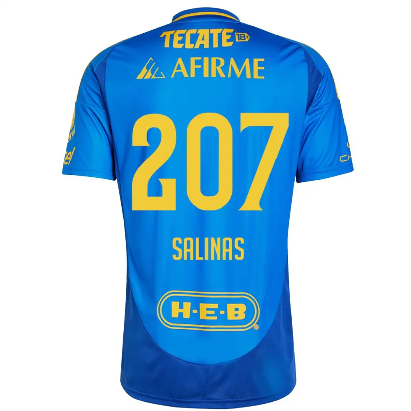Danxen Damen Marcelo Salinas #207 Blau Gelb Auswärtstrikot Trikot 2024/25 T-Shirt Österreich