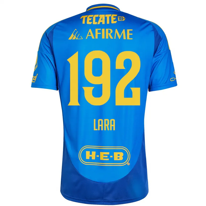 Danxen Damen Miguel Lara #192 Blau Gelb Auswärtstrikot Trikot 2024/25 T-Shirt Österreich