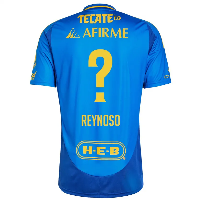 Danxen Damen Omar Reynoso #0 Blau Gelb Auswärtstrikot Trikot 2024/25 T-Shirt Österreich