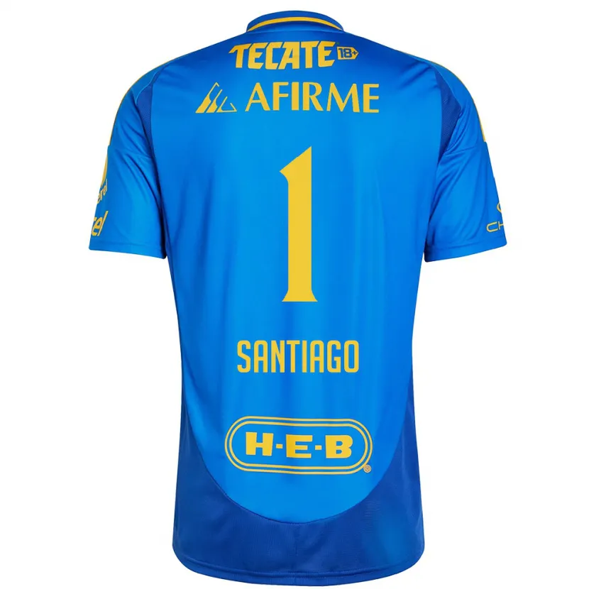 Danxen Damen Cecilia Santiago #1 Blau Gelb Auswärtstrikot Trikot 2024/25 T-Shirt Österreich