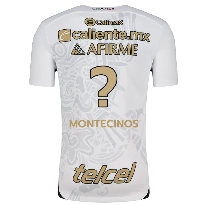 Danxen Damen Joaquín Montecinos #0 Weiß Schwarz Auswärtstrikot Trikot 2024/25 T-Shirt Österreich