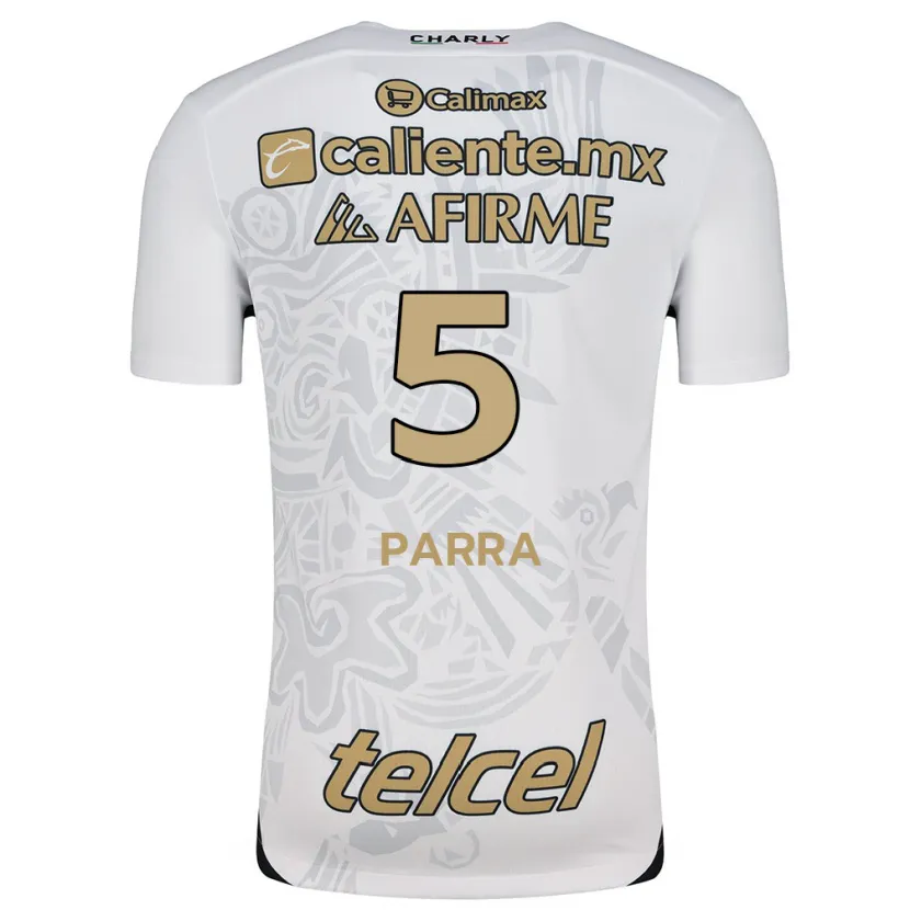 Danxen Damen Rodrigo Parra #5 Weiß Schwarz Auswärtstrikot Trikot 2024/25 T-Shirt Österreich