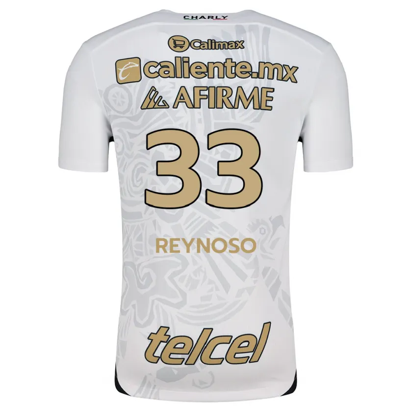 Danxen Damen Emanuel Reynoso #33 Weiß Schwarz Auswärtstrikot Trikot 2024/25 T-Shirt Österreich