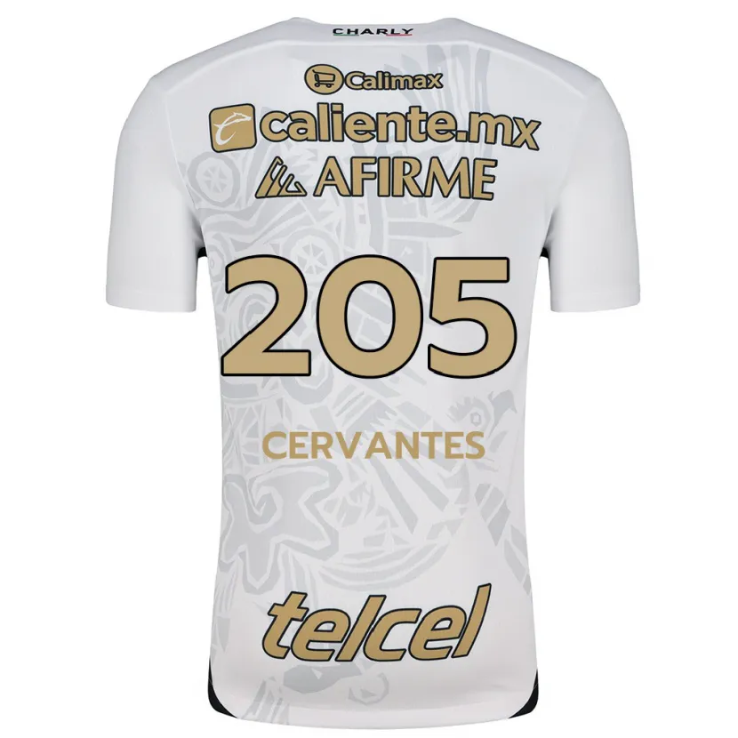 Danxen Damen Sebastián Cervantes #205 Weiß Schwarz Auswärtstrikot Trikot 2024/25 T-Shirt Österreich