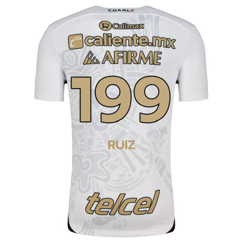 Danxen Damen Emilio Ruiz #199 Weiß Schwarz Auswärtstrikot Trikot 2024/25 T-Shirt Österreich