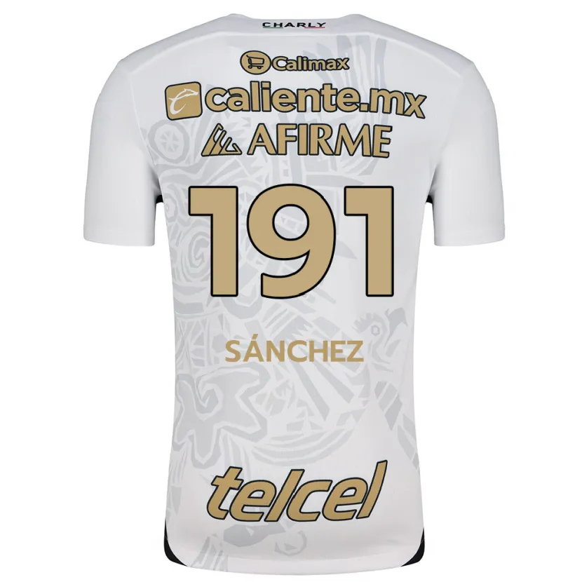 Danxen Damen Diego Sánchez #191 Weiß Schwarz Auswärtstrikot Trikot 2024/25 T-Shirt Österreich