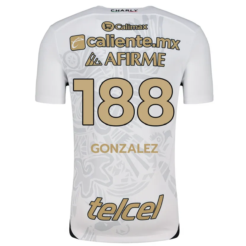 Danxen Damen Jorge González #188 Weiß Schwarz Auswärtstrikot Trikot 2024/25 T-Shirt Österreich