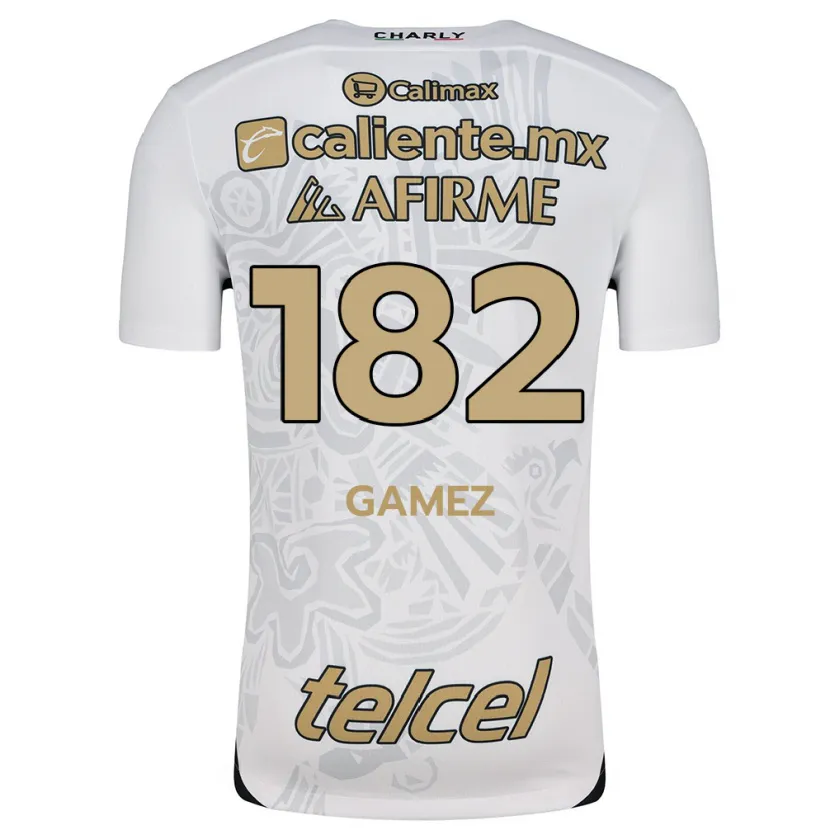 Danxen Damen Mark Gamez #182 Weiß Schwarz Auswärtstrikot Trikot 2024/25 T-Shirt Österreich