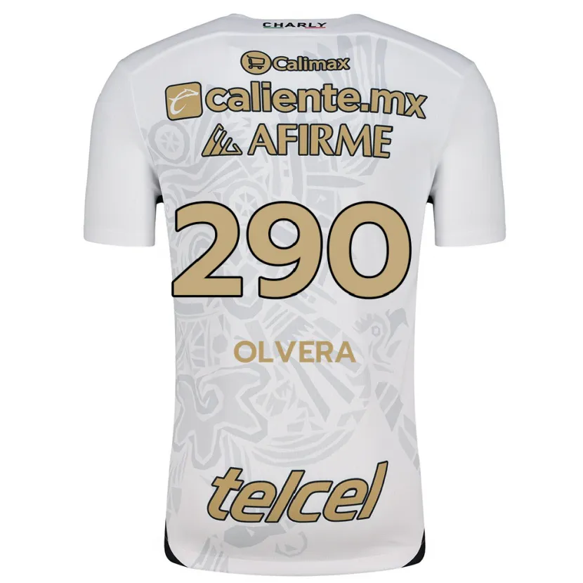 Danxen Damen Ian Olvera #290 Weiß Schwarz Auswärtstrikot Trikot 2024/25 T-Shirt Österreich