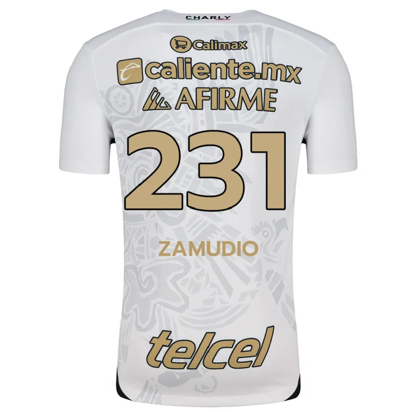 Danxen Damen Irwin Zamudio #231 Weiß Schwarz Auswärtstrikot Trikot 2024/25 T-Shirt Österreich