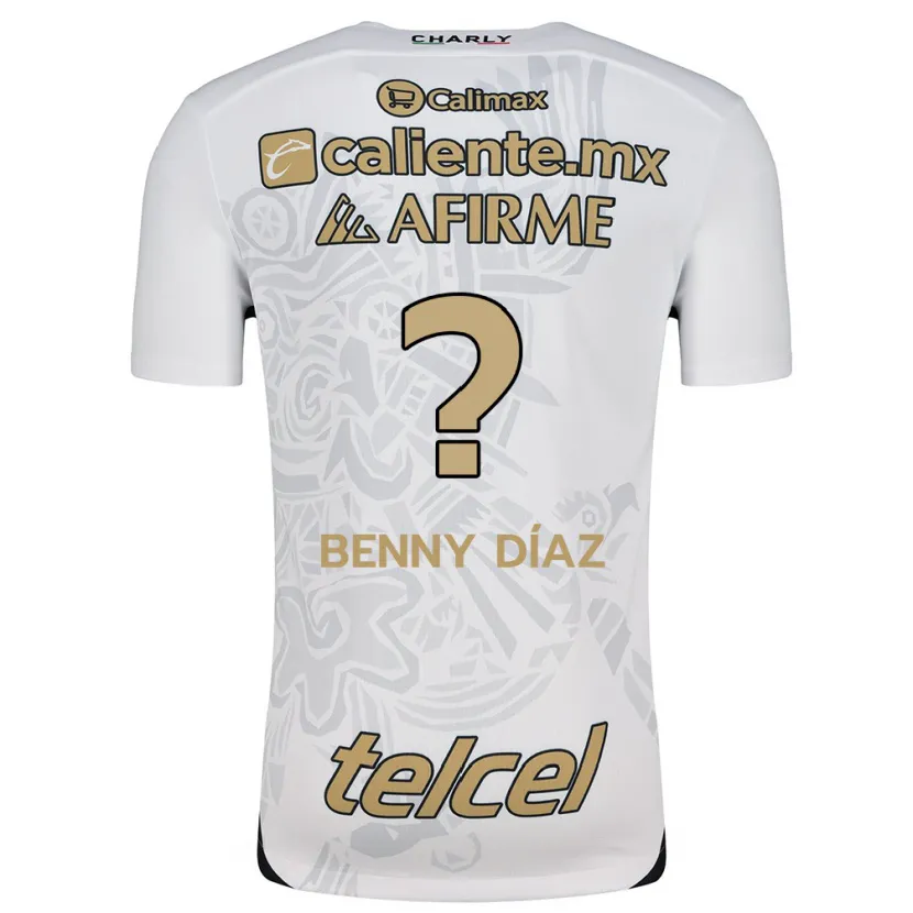 Danxen Damen Benny Díaz #0 Weiß Schwarz Auswärtstrikot Trikot 2024/25 T-Shirt Österreich