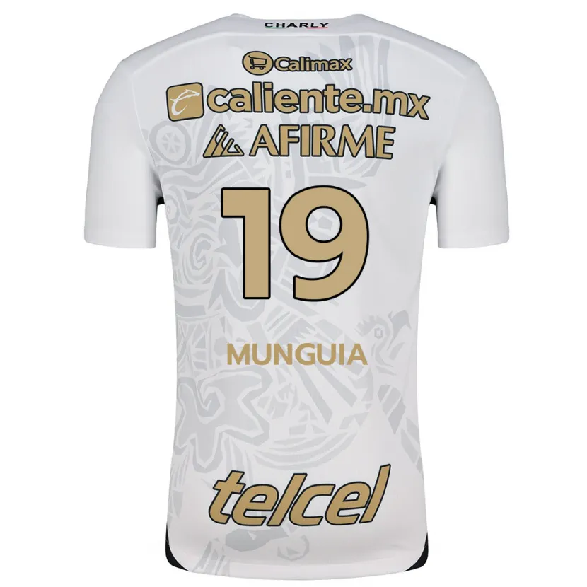Danxen Damen Mariana Munguía #19 Weiß Schwarz Auswärtstrikot Trikot 2024/25 T-Shirt Österreich