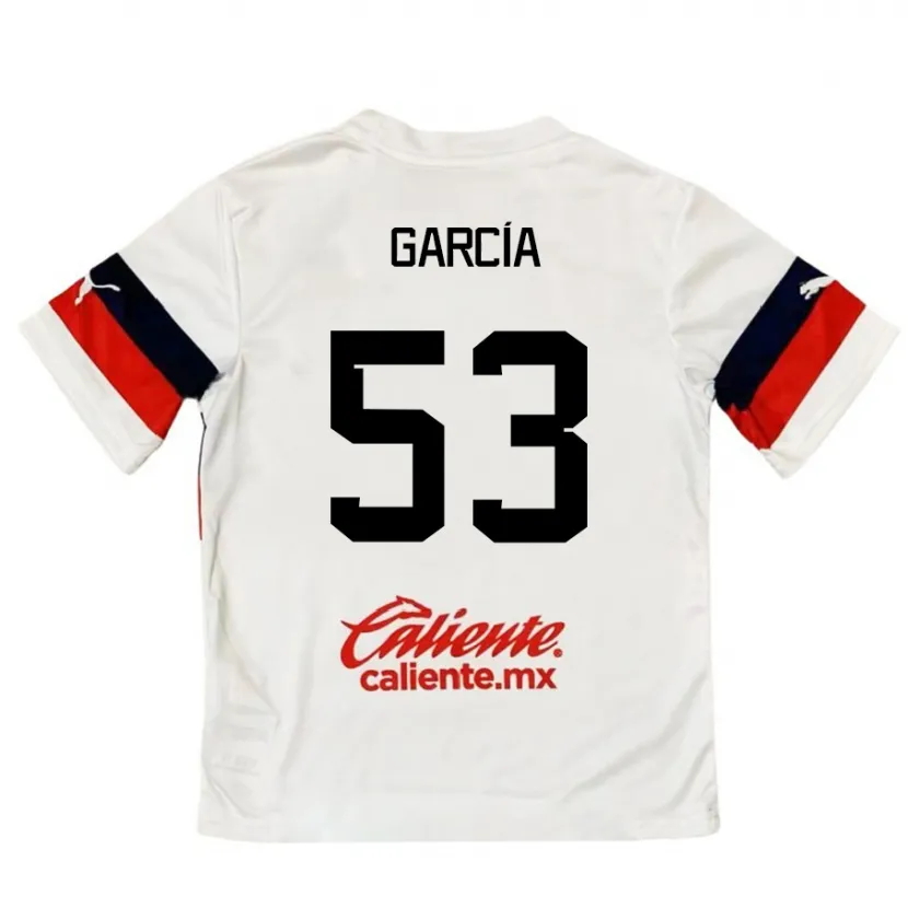 Danxen Damen Uziel García #53 Weiß Rot Auswärtstrikot Trikot 2024/25 T-Shirt Österreich