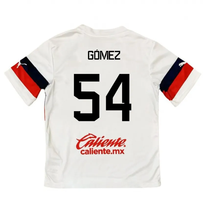 Danxen Damen Miguel Gómez #54 Weiß Rot Auswärtstrikot Trikot 2024/25 T-Shirt Österreich