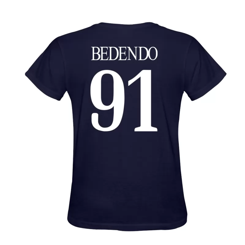 Herren Angelo Bedendo #91 Dunkelblau Trikot Hemd T-shirt Design Österreich