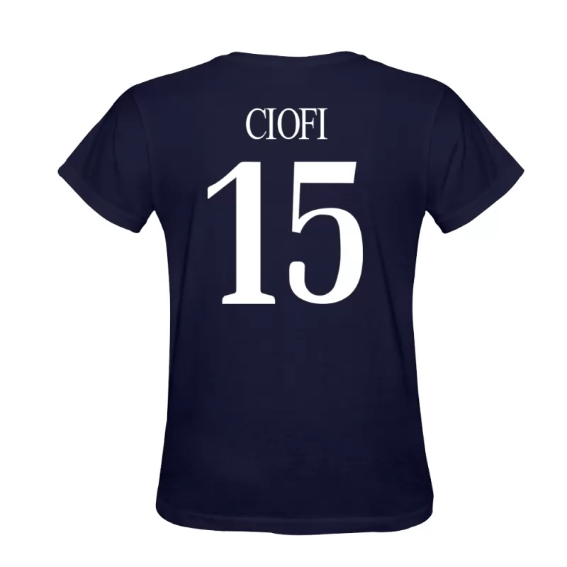 Herren Andrea Ciofi #15 Dunkelblau Trikot Hemd T-shirt Design Österreich